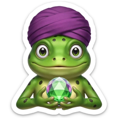 frog-dressed-as-a-fortune-teller- sticker