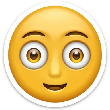 Un emoji estresado sticker