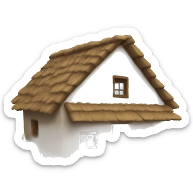 Adobe house sticker