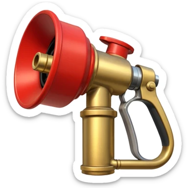 nozzle in fire station sticker