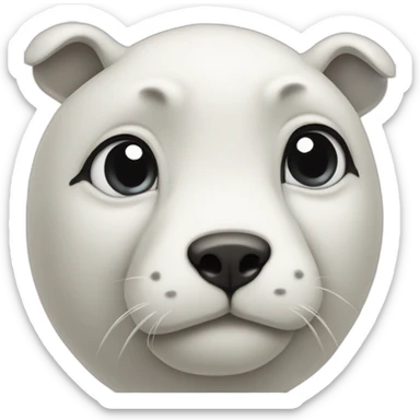 hermine animal sticker