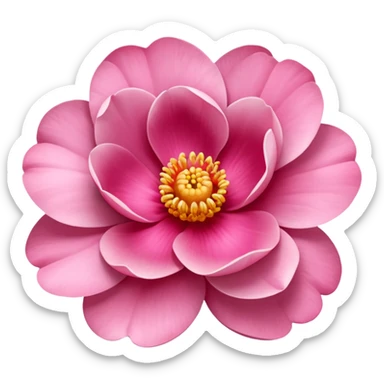 camélia pink sticker