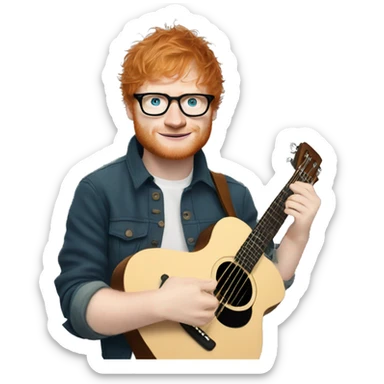 ed sheeran sticker