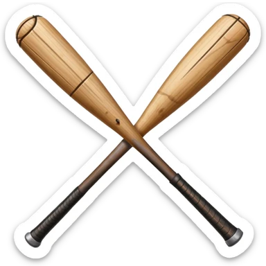 stranger thigs Steve's baseball bat with nails on it sticker