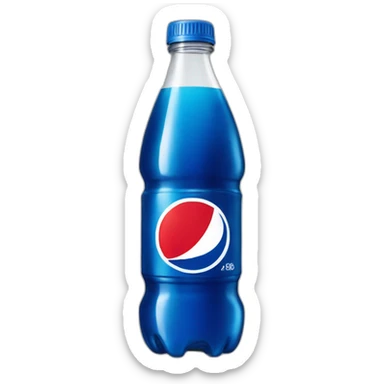 a pepsi bottle sticker