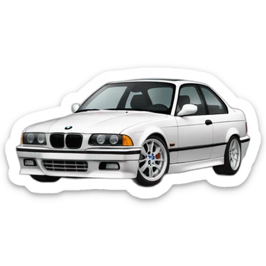 BMW e36 sticker