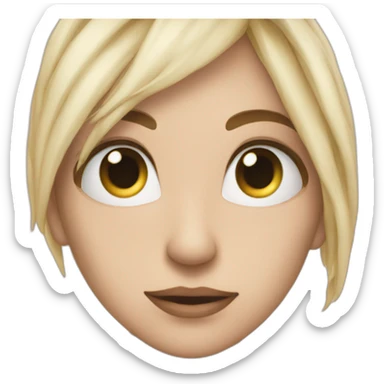 mains devant les yeux sticker