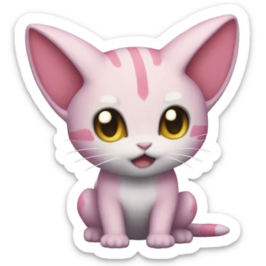 Mew Pokémon  sticker