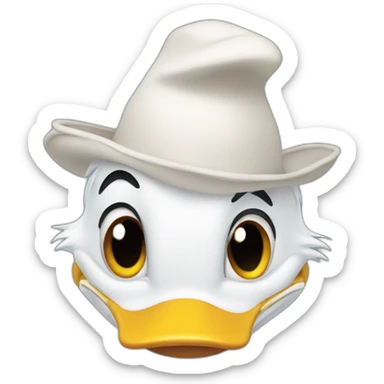 Donald Duck sticker