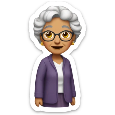 Abuelita ángel  sticker