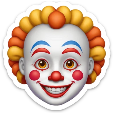 clown emoji sticker