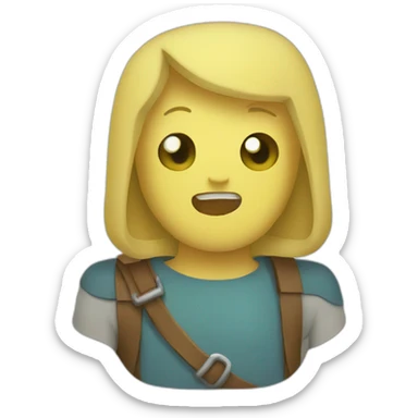 Finn and jake sticker