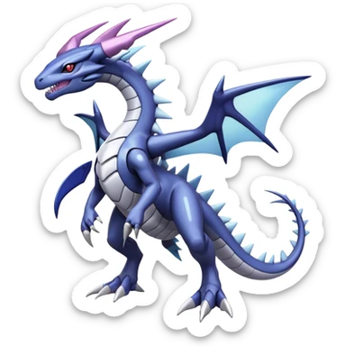  Cool Cute Edgy Shiny Godly Ethereal Digimon-Genesect-Dialga-Reptile full body sticker