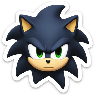shadow sonic sticker