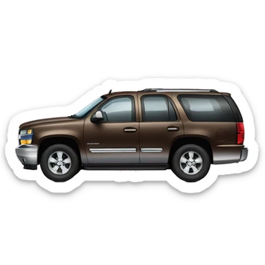 Chevy Tahoe that beat up sticker