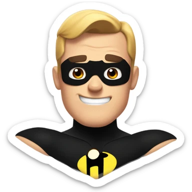 mr. incredible sticker