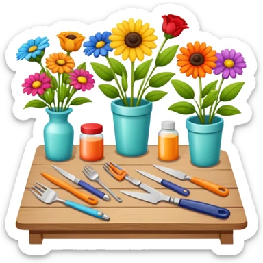 florist supplies sticker