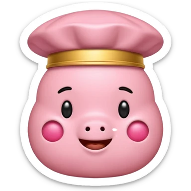 emoji de cochinito mientras se le cae las monedas sticker