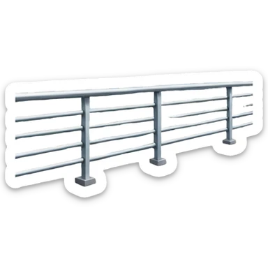 City balcony rooftop sticker