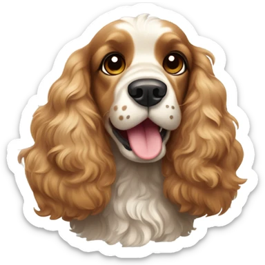 Cocker spaniel  sticker
