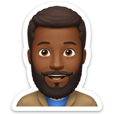 document identity blackman fullbeard sticker