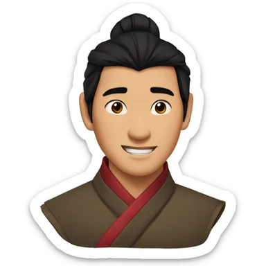 Li Shang from Mulan sticker