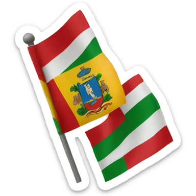 Sicilian flag  sticker