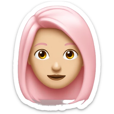 Light pink tumblr sticker