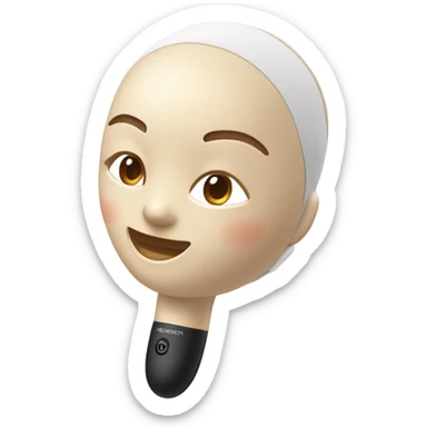 massager for face sticker