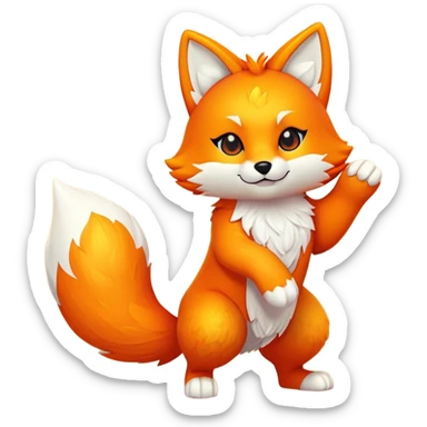 Blox fruit kitsune sticker