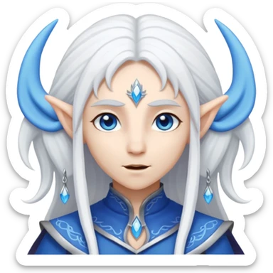 beyaz elf sticker