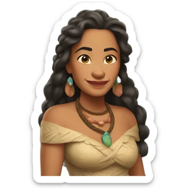 Grand mother Moana Disney  sticker