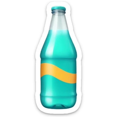 soda bottle sticker