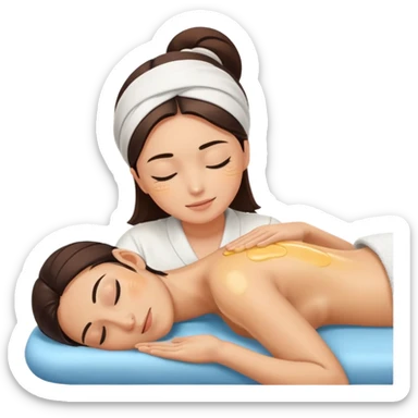 Back massage sticker