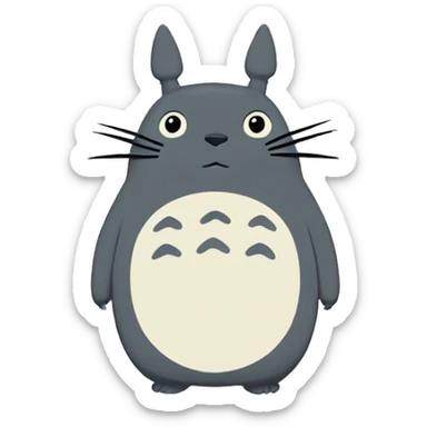 Totoro from My Neighbor Totoro sticker