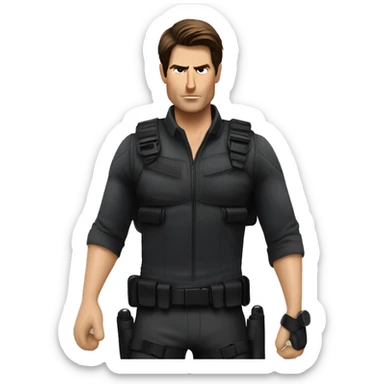 ethan hunt mission impossible sticker