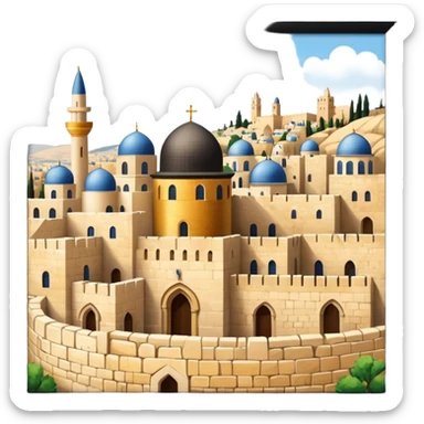 Jerusalem  sticker