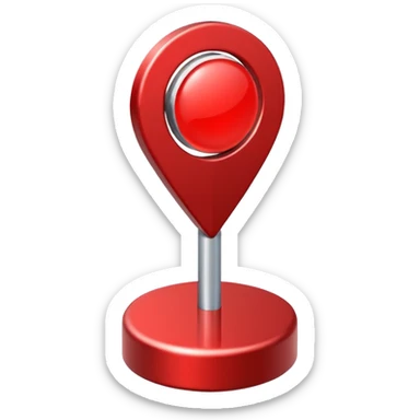 location marker simple sticker