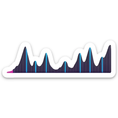 sound wave sticker