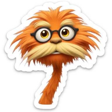 Lorax sticker