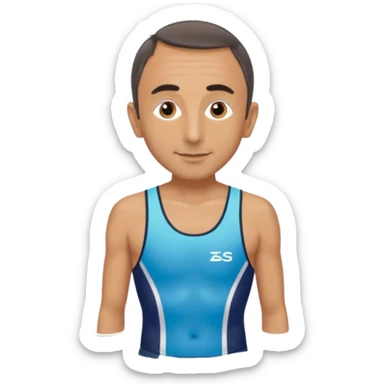 Éric Zemmour, en maillot de bain sticker