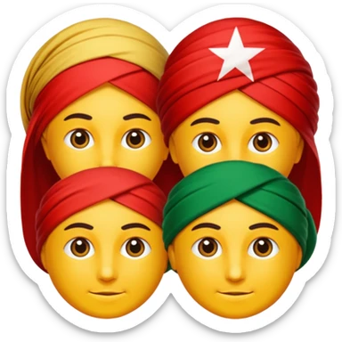 Kürdistan bayrağı emoji 🇹🇯 bunun gibi sticker