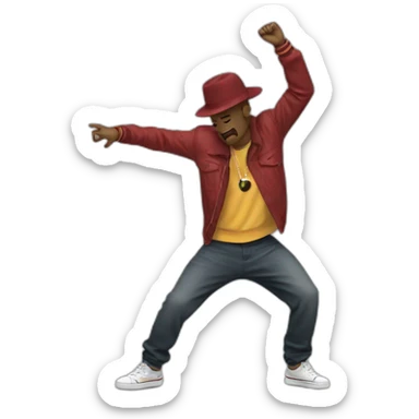 dancing-slack-icon-like-hiphop sticker