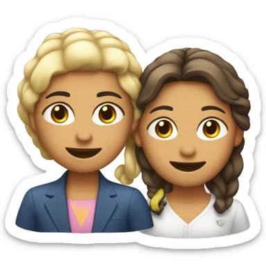 Letra a en lenguaje de señas  sticker