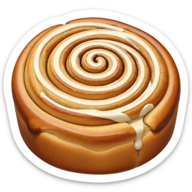 Cinnamon roll sticker