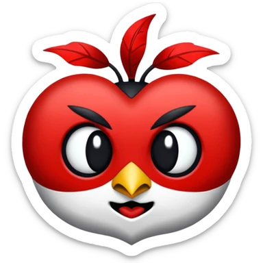 Hazbin hotel dizisindeki Husk sticker