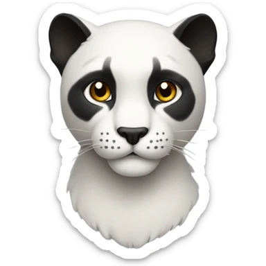 Panthère noire sticker