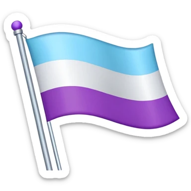 Flag demisexual sticker