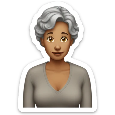 40 year tired mother sticker