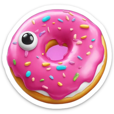 donut-terran-planet sticker